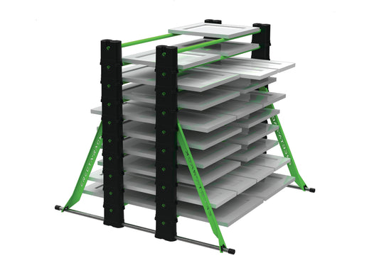 10 Level Paint Drying Rack with Custom Carry Bag