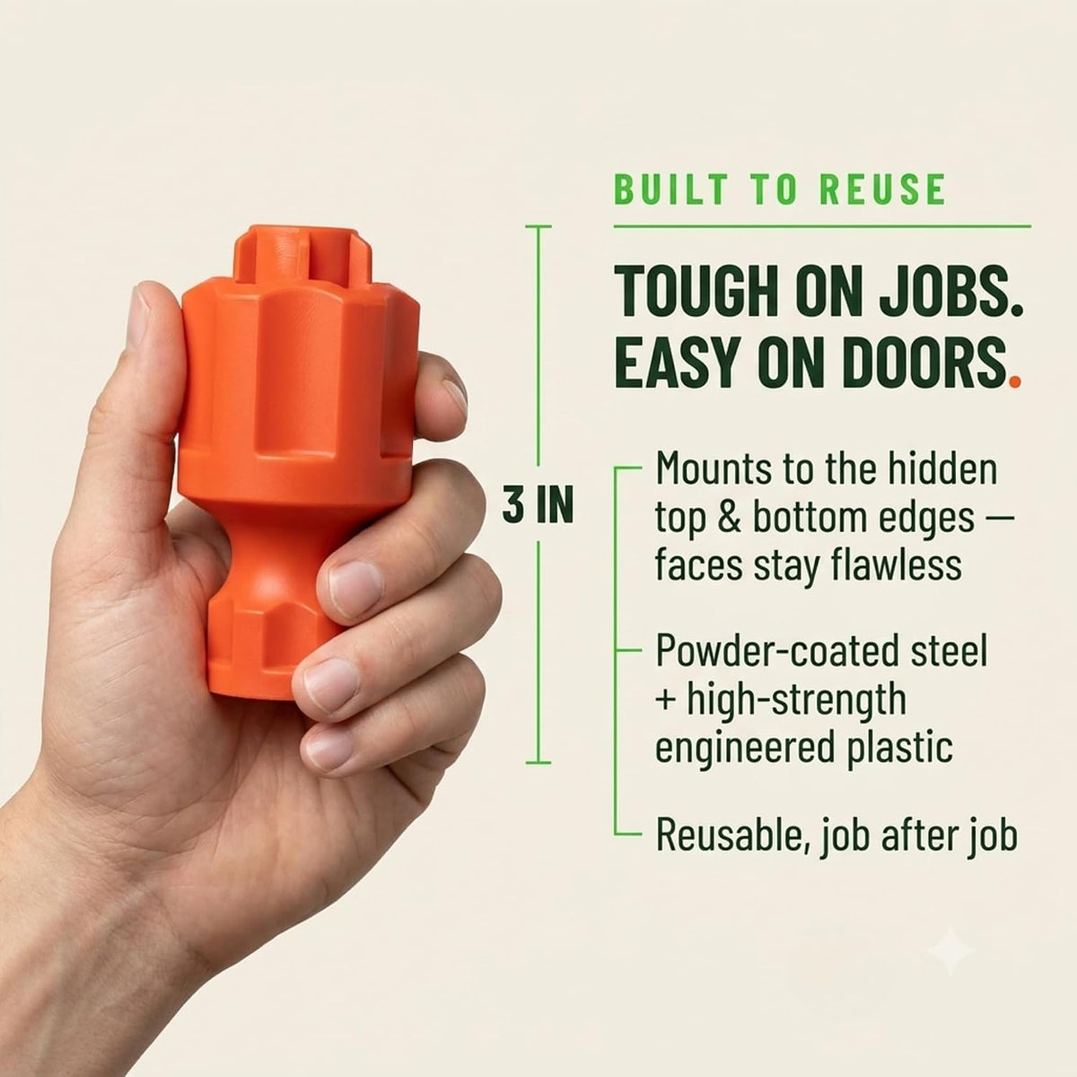 Door Painting Brace System