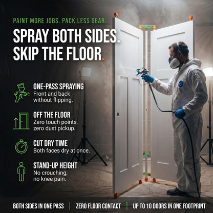 Door Painting Brace System