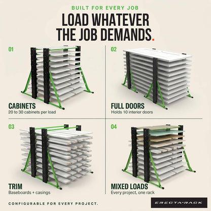 10 Level Paint Drying Rack with Custom Carry Bag