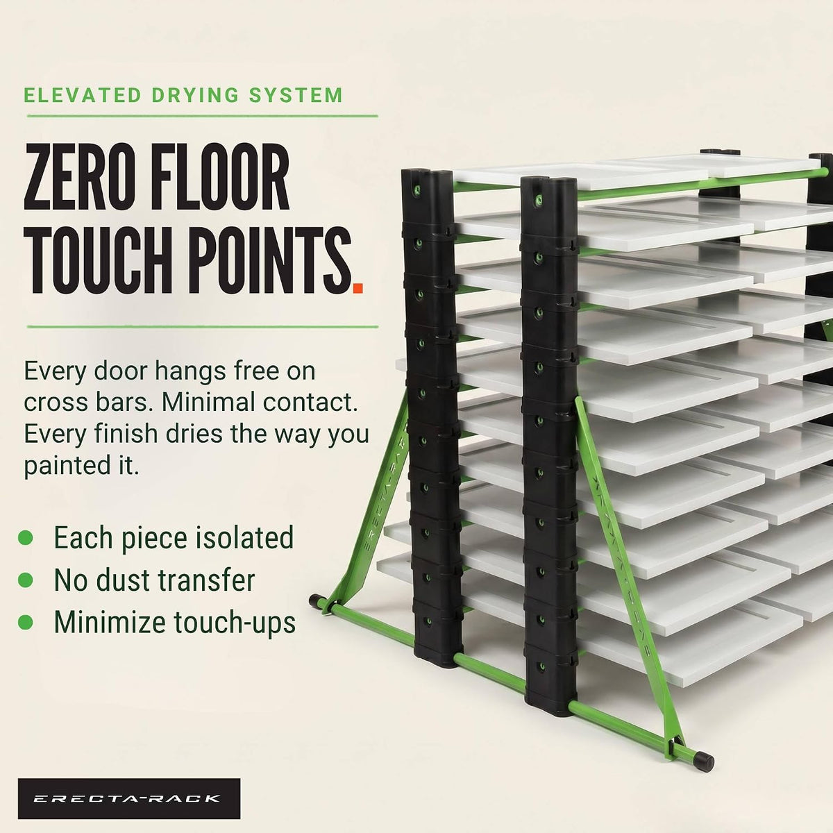 10 Level Paint Drying Rack with Custom Carry Bag